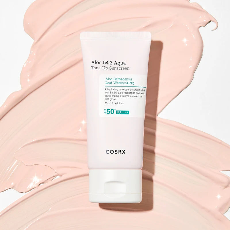 Aloe 54.2 Aqua Tone-up Sunscreen SPF 50+ PA++++ – BaseToTop