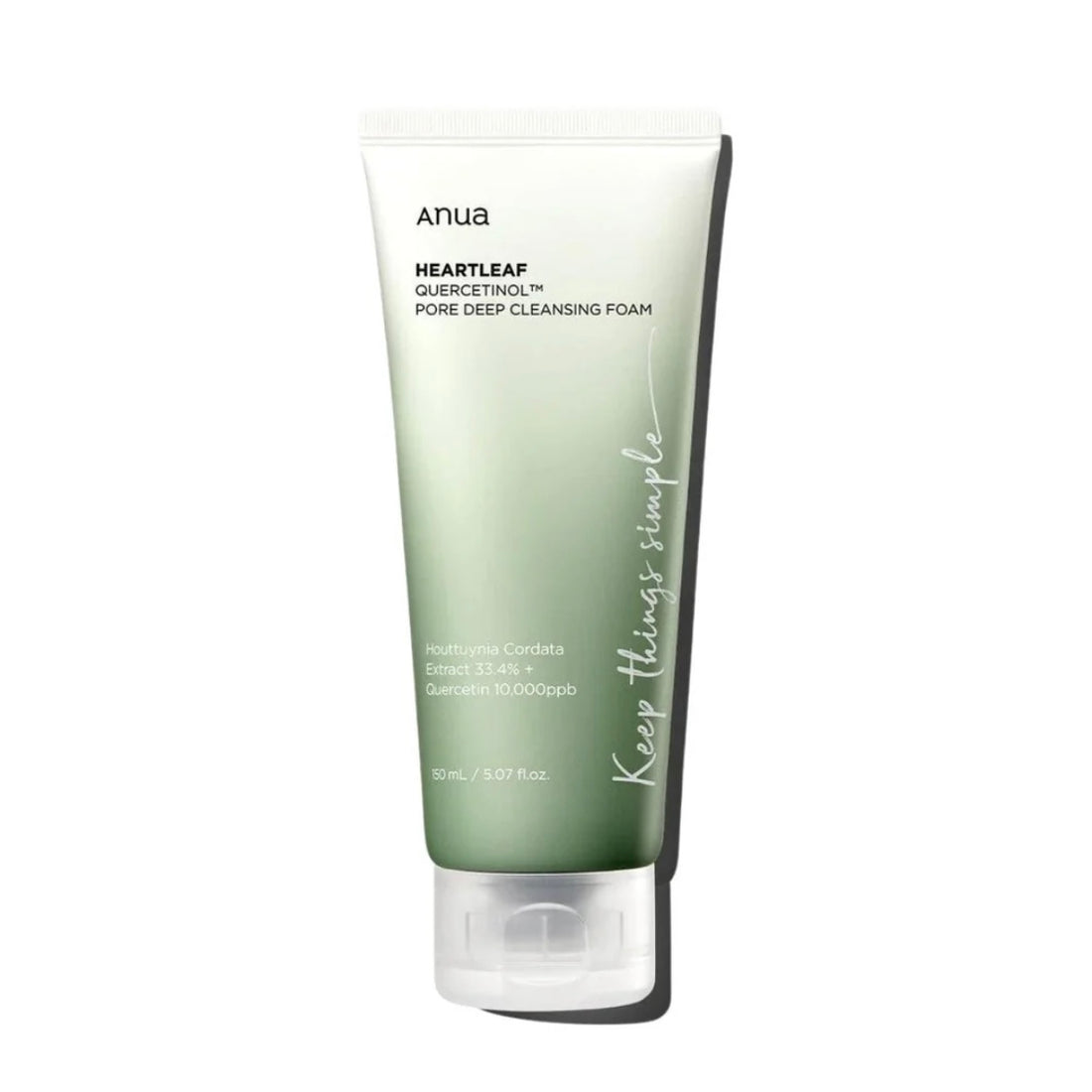 Anua Heartleaf QUERCETINOL Pore Deep Cleansing Foam