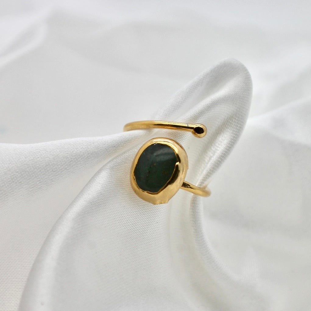 Aventurine Rings