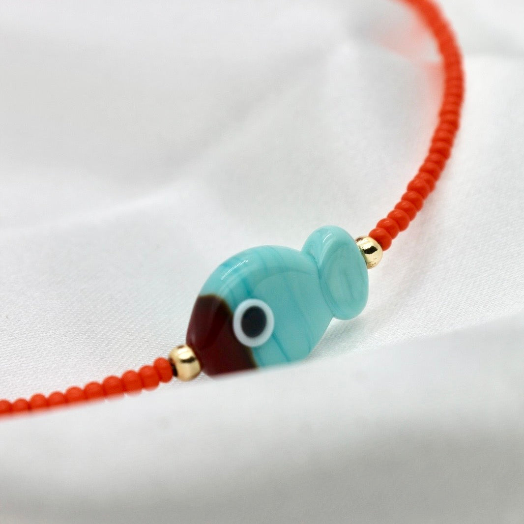 Fish Beads Necklace