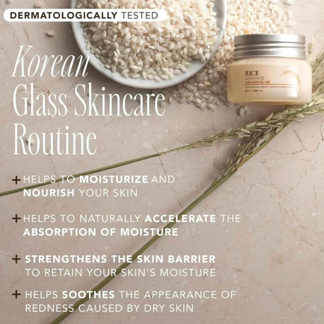 The Face Shop Rice Ceramide Moisturizing Cream