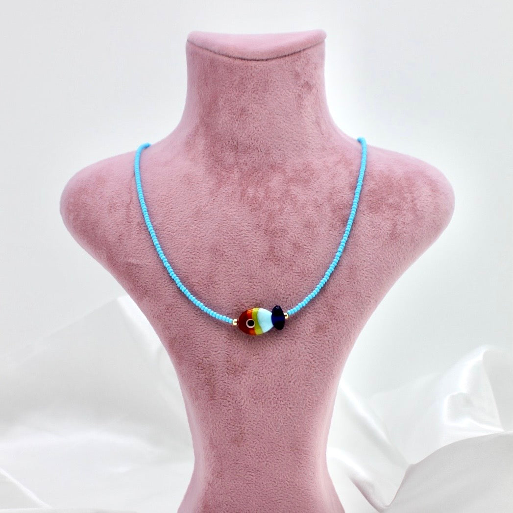 Fish Beads Necklace