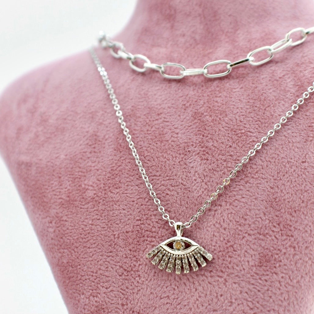 Eye Chain Necklace