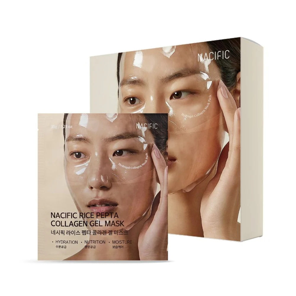 Nacific Rice Pepta Collagen Gel Mask ( 1 PC )