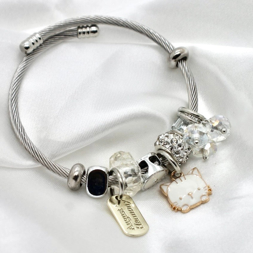 Kitten Charm Bracelet